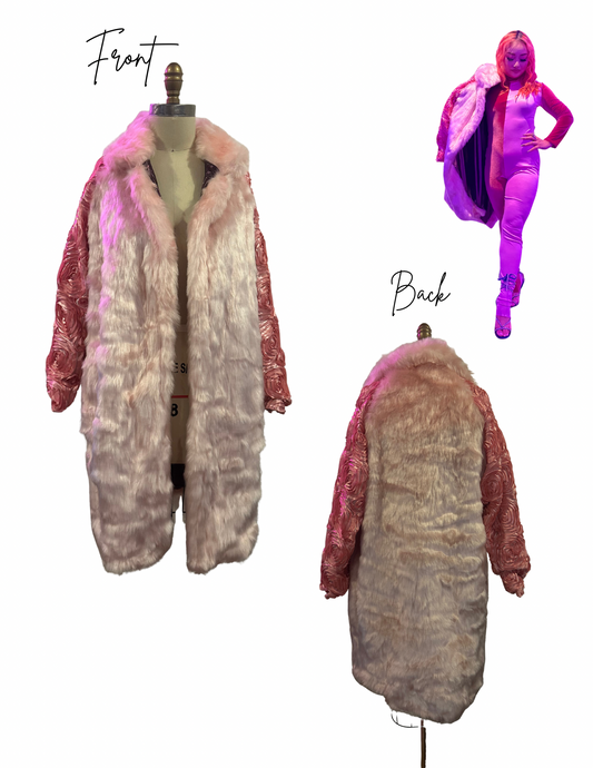 Rose Dynasty Fur Coat