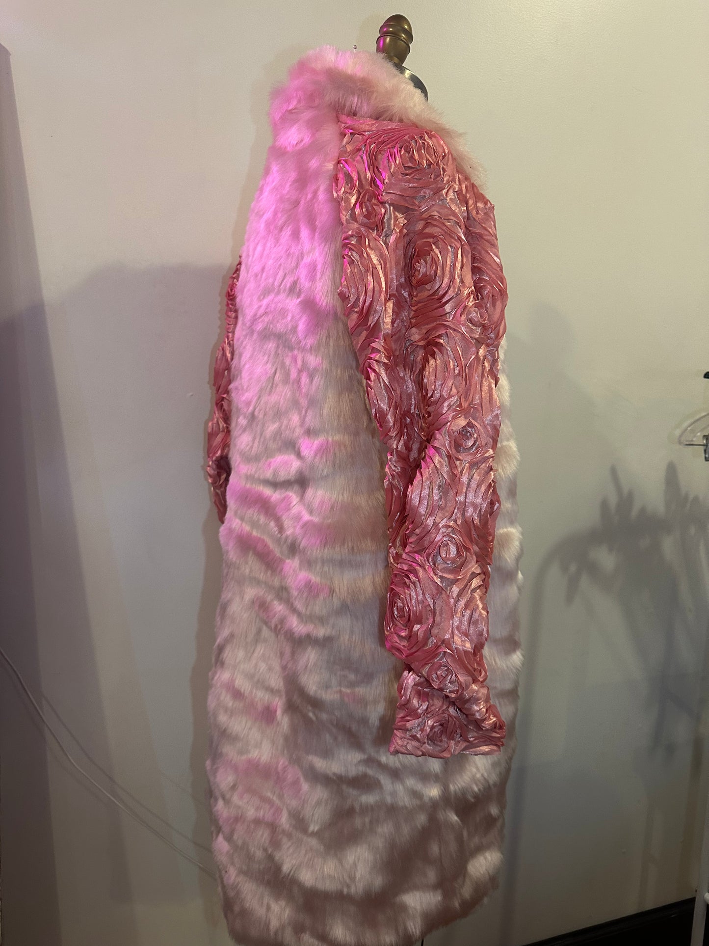 Rose Dynasty Fur Coat