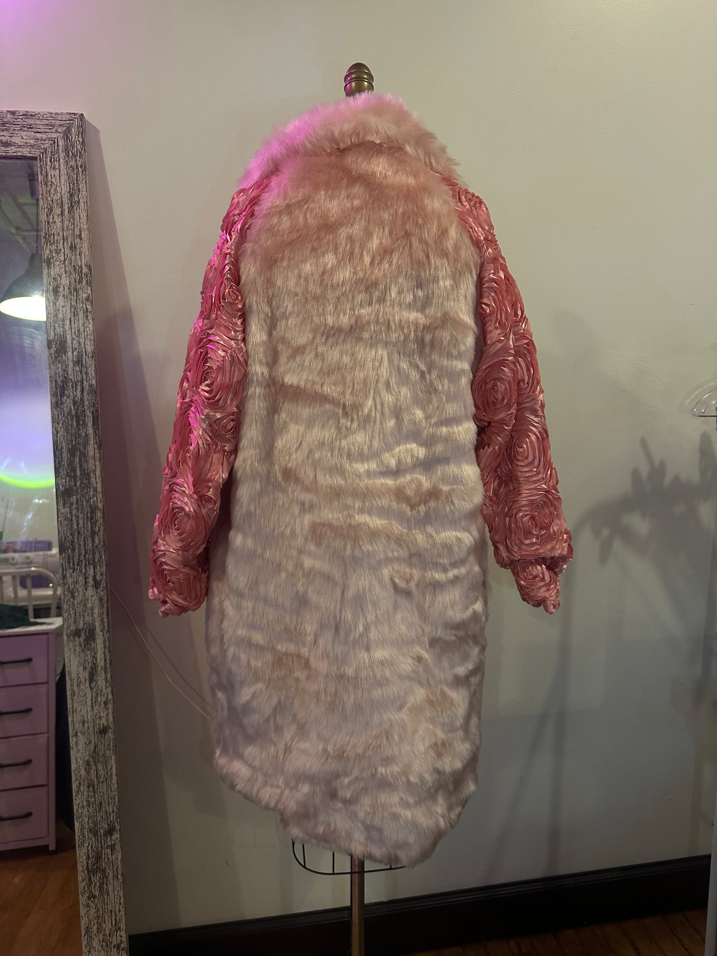 Rose Dynasty Fur Coat