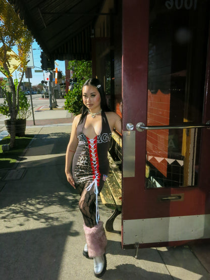 ONE-OF-ONE COURTSIDE VINYL DRESS