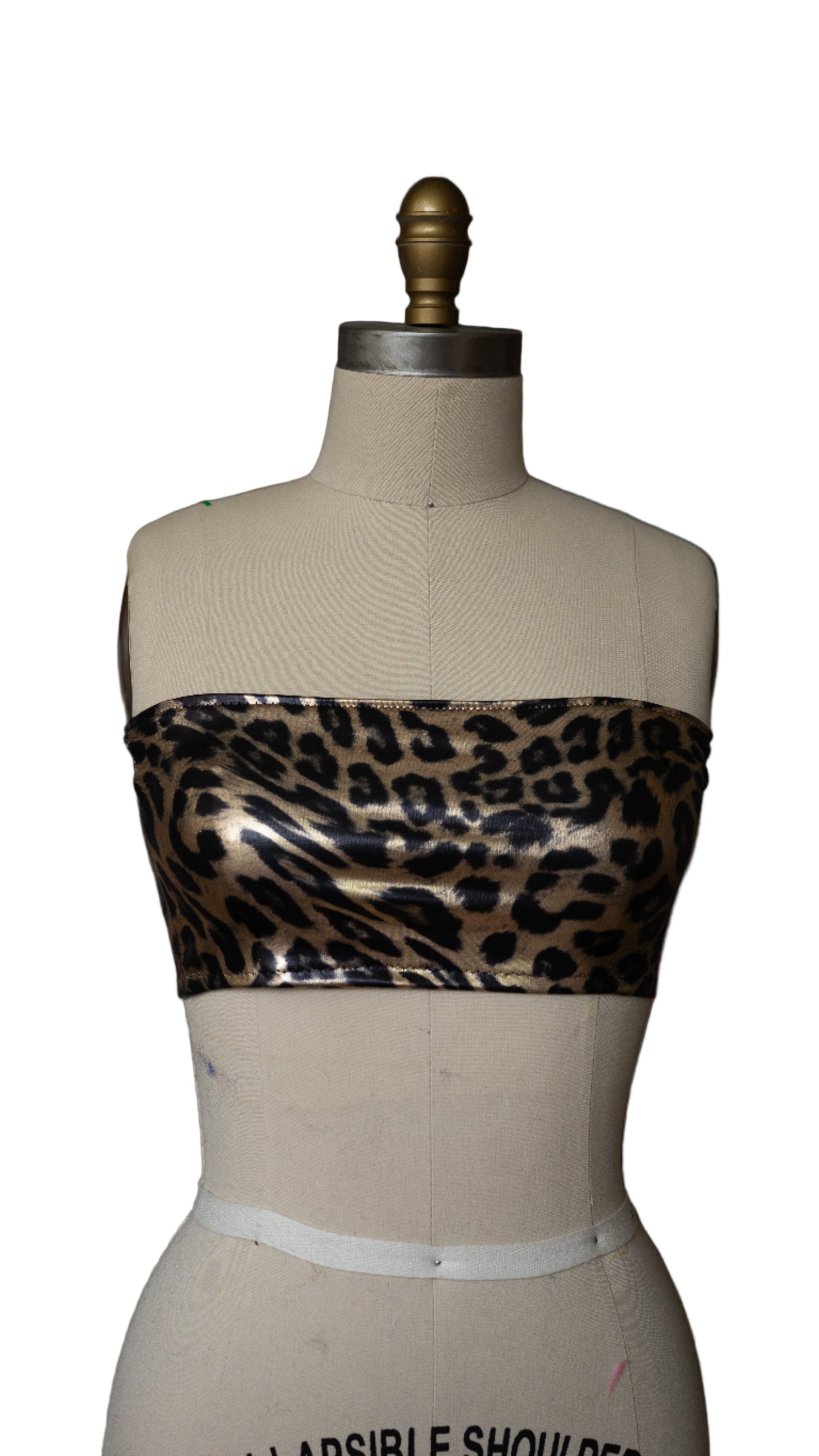 Leopard Bandeau Top